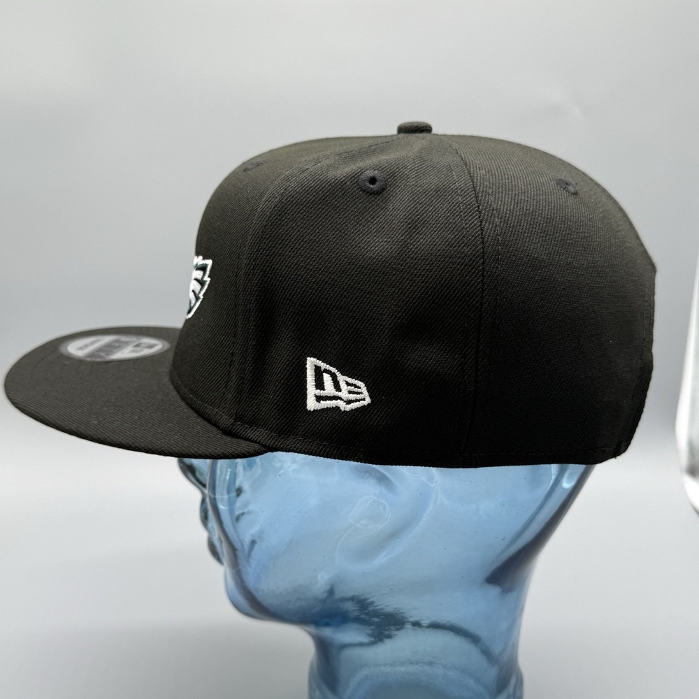 New Era 9Fifty Philadelphia Eagles Snapback Hat Super Bowl LIX Champs Black OSFM - Picture 4 of 7